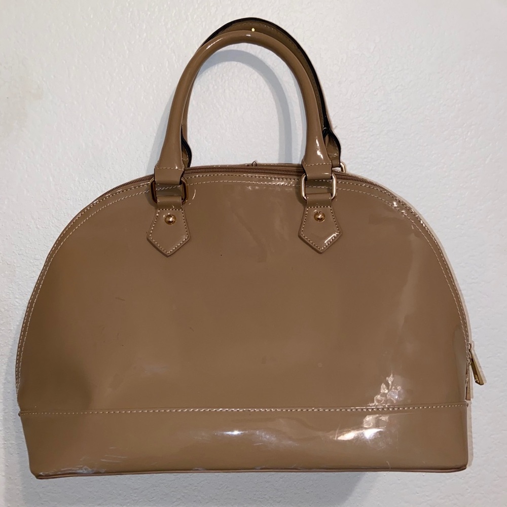 Beige handbag
